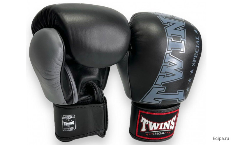 Боксерские перчатки TWINS Special BGVL3-2TA black gray 12 oz