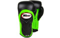 Боксерские перчатки Twins Special BGVL6 green black 10 oz Боксерские перчатки Twins Special BGVL6 green black 10 oz
