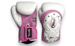 Боксерские перчатки Twins Special BGVL6 MK pink white 10 oz