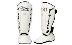 Защита голени Fairtex SP7 White S