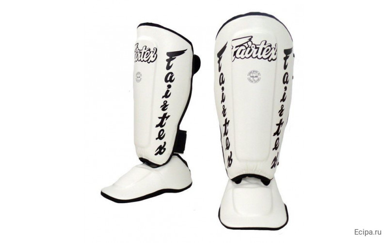 Защита голени Fairtex SP7 White XL
