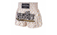 Шорты для бокса TKTBS213 white-gold M