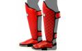Защита голени Fairtex SP5 red L