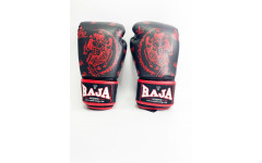 Боксерские перчатки Raja Snake black 12 oz Боксерские перчатки Raja Snake black 12 oz