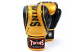 Боксерские перчатки Twins Special FBGV-TW4 Gold Black 14 oz