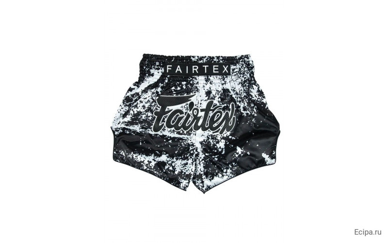 Шорты для тайского бокса Fairtex BS1949 Grunge Black S