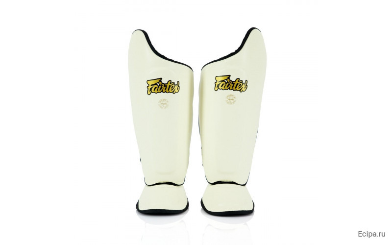 Защита голени Fairtex SP8 white XL