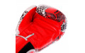 Боксерские перчатки Twins Special FBGVL3-52 Dragon red silver 16 oz