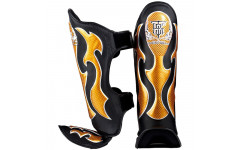 Защита голени Top King TKSGEM-01 "Empower Creativity" black-gold - L