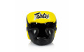 Шлем Fairtex HG13 black yellow (Full Head) XL