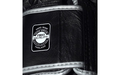 Боксерские перчатки TWINS Special FBGVL3-49 black silver 14 oz Боксерские перчатки TWINS Special FBGVL3-49 black silver 14 oz
