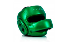 Шлем с бампером Fairtex HG17 green XL Шлем с бампером Fairtex HG17 green XL
