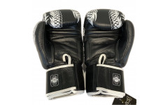 Боксерские перчатки TWINS Special FBGVL3-49 black white 16 oz