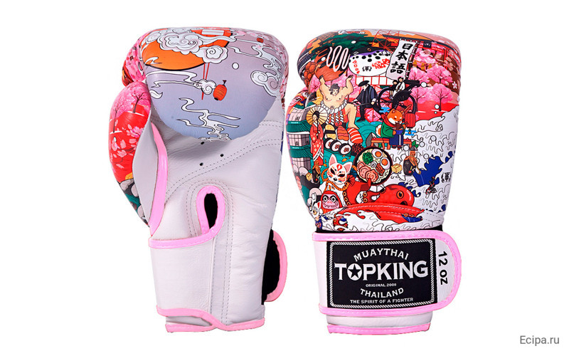 Боксерские перчатки Top King TKBGCT-1J1 Japan Culture 16 oz
