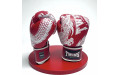 Боксерские перчатки TWINS Special FBGVL3-49 red white 12 oz