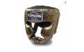Боксерский шлем Top King Gold / Black Snake Edition Head Guard XL Боксерский шлем Top King Gold / Black Snake Edition Head Guard XL