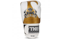 Боксерские перчатки Top King Boxing Empower White Gold 12 oz Боксерские перчатки Top King Boxing Empower White Gold 12 oz