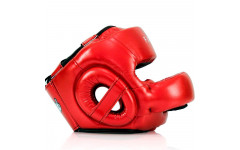 Шлем с бампером Fairtex HG17 red XL Шлем с бампером Fairtex HG17 red XL