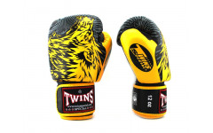 Боксерские перчатки Twins Special FBGVL50 yellow 12 oz Боксерские перчатки Twins Special FBGVL50 yellow 12 oz