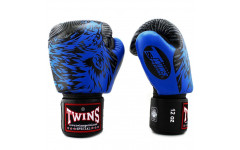 Боксерские перчатки Twins Special FBGVL50 blue 12 oz Боксерские перчатки Twins Special FBGVL50 blue 12 oz