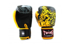 Боксерские перчатки Twins Special FBGVL50 yellow 16 oz Боксерские перчатки Twins Special FBGVL50 yellow 16 oz