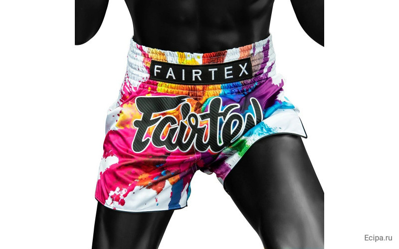 Шорты для бокса Fairtex BS1939 Funcy Soul white - XL