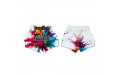 Шорты для бокса Fairtex BS1939 Funcy Soul white - XL