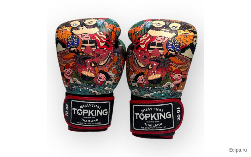 Боксёрские перчатки Top King TKBGCT-2C2 black 12 oz