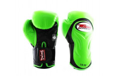 Боксерские перчатки BGVL6 black-green 14 oz