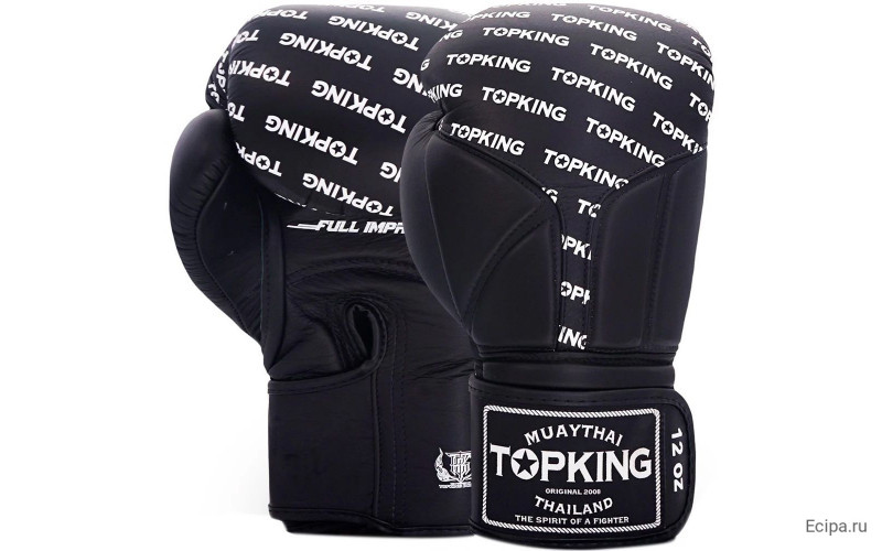 Боксёрские перчатки Top King TKBGFI black black 14 oz