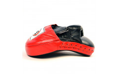 Лапы для бокса Fairtex FMV9 red black Лапы для бокса Fairtex FMV9 red black