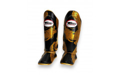 Защита голени Twins Special FSGL10-49 black gold - L