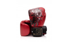 Боксерские премиальные перчатки Fairtex GOLDEN JUBILEE 10 oz