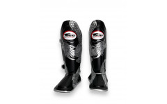 Защита голени Twins Special FSGL10-49 black silver - S