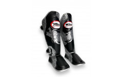 Защита голени Twins Special FSGL10-49 black silver - XL