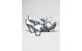 Защита голени Twins Special FSGL10-49 white black - L