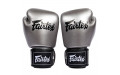 Боксерские перчатки Fairtex BGV1C-PLUS gun metallic 14 oz