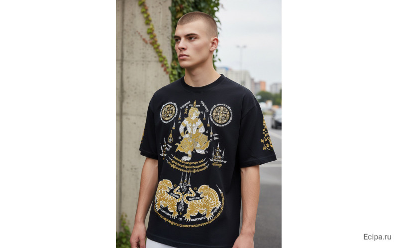 Футболка Тайский бокс Hanuman Gold XL