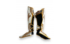 Защита голени Twins Special FSGL10-49 white gold - XL