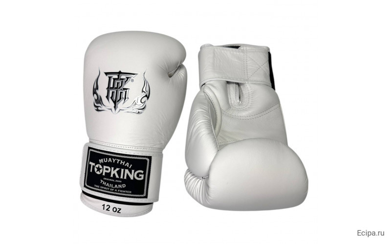 Перчатки боксёрские Top King Ultimate TKBGUV white 18 oz