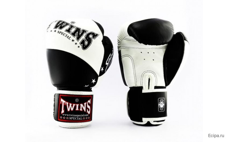 Боксерские перчатки Twins BGVL10 white 10 oz