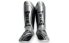 Защита голени Twins Special FSGL10-TW4 black silver L