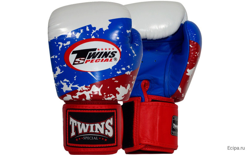 Перчатки боксёрские Twins FBGVL3-44 Russia 16 oz