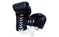 Перчатки боксерские на шнурке Fairtex BGL7 blue 10 oz