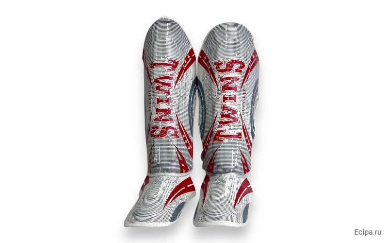 Защита голени Twins Special FSGL10-TW5 white red M