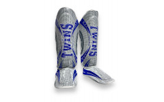Защита голени Twins Special FSGL10-TW5 white blue XL Защита голени Twins Special FSGL10-TW5 white blue XL