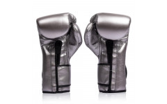Боксерские перчатки Fairtex BGV9C-PLUS gun metallic 12 oz Боксерские перчатки Fairtex BGV9C-PLUS gun metallic 12 oz