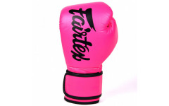 Боксерские перчатки Fairtex BGV14 pink-black 12 oz Боксерские перчатки Fairtex BGV14 pink-black 12 oz