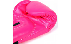 Боксерские перчатки Fairtex BGV14 pink-black 16 oz Боксерские перчатки Fairtex BGV14 pink-black 16 oz