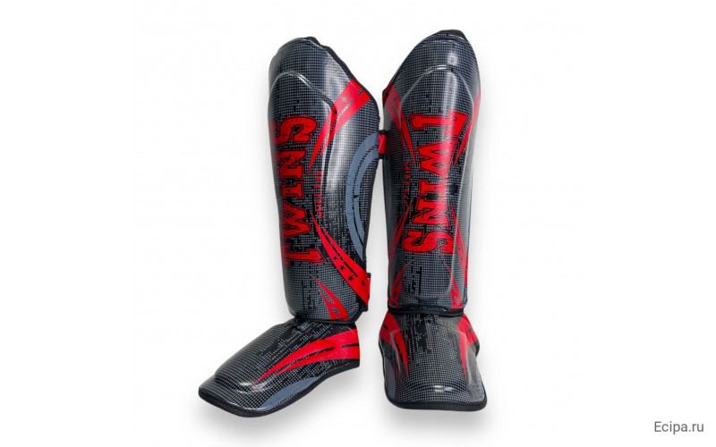 Защита голени Twins Special FSGL10-TW5 black red L